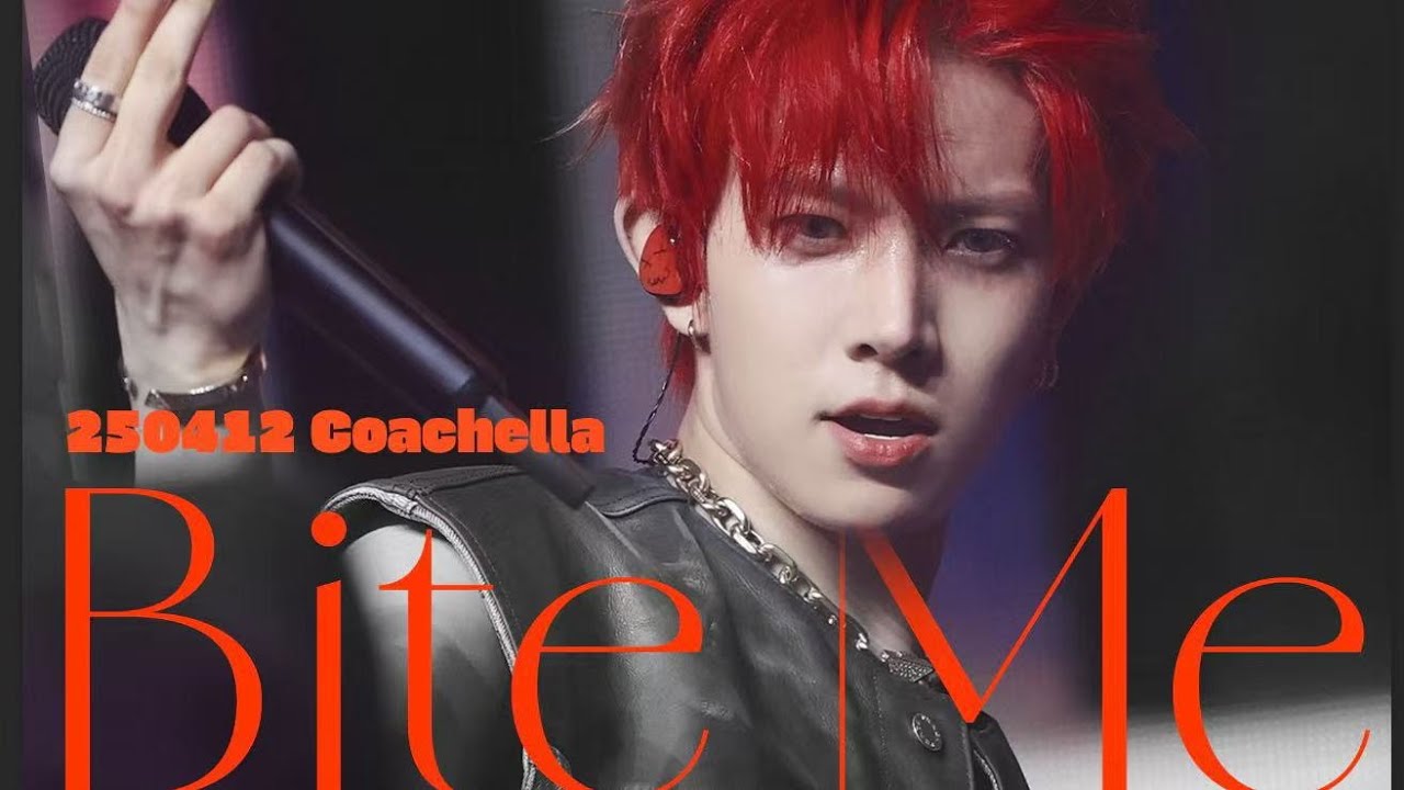 250412  COACHELLA  BITE ME  ENHYPEN HEESEUNG 직캠 FANCAM 4K FOCUS