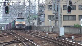 【HD】 貨物列車 EF66 16 2070レ 313系被りあり