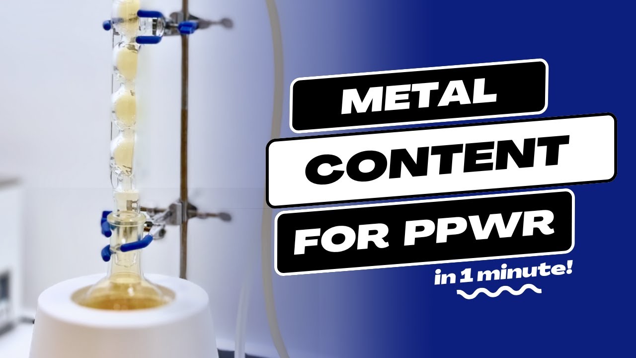 Metal Content Analysis for PPWR EC/40/2025 | Analysis in one minute