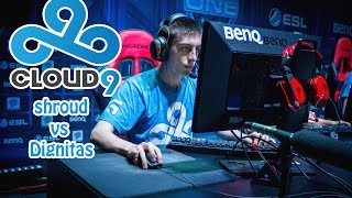 MLG Columbus 2016 Main Qualifier. shroud vs dignitas(four kills)