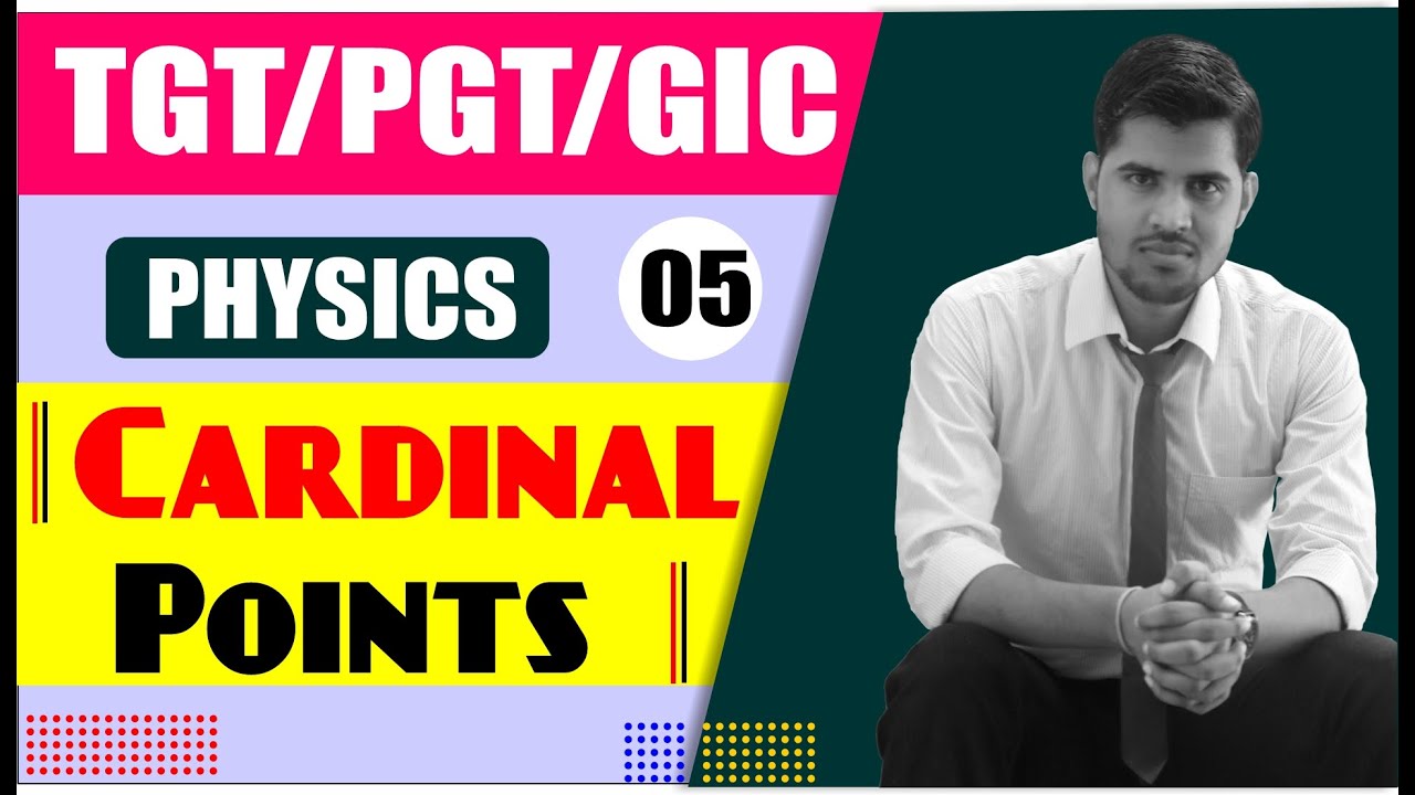 L#29||🎯 TGT/PGT/GIC  Physics.  Optics-05 | Cardinal Points (Coaxial Lens System) #TGT_PGT_Physics.
