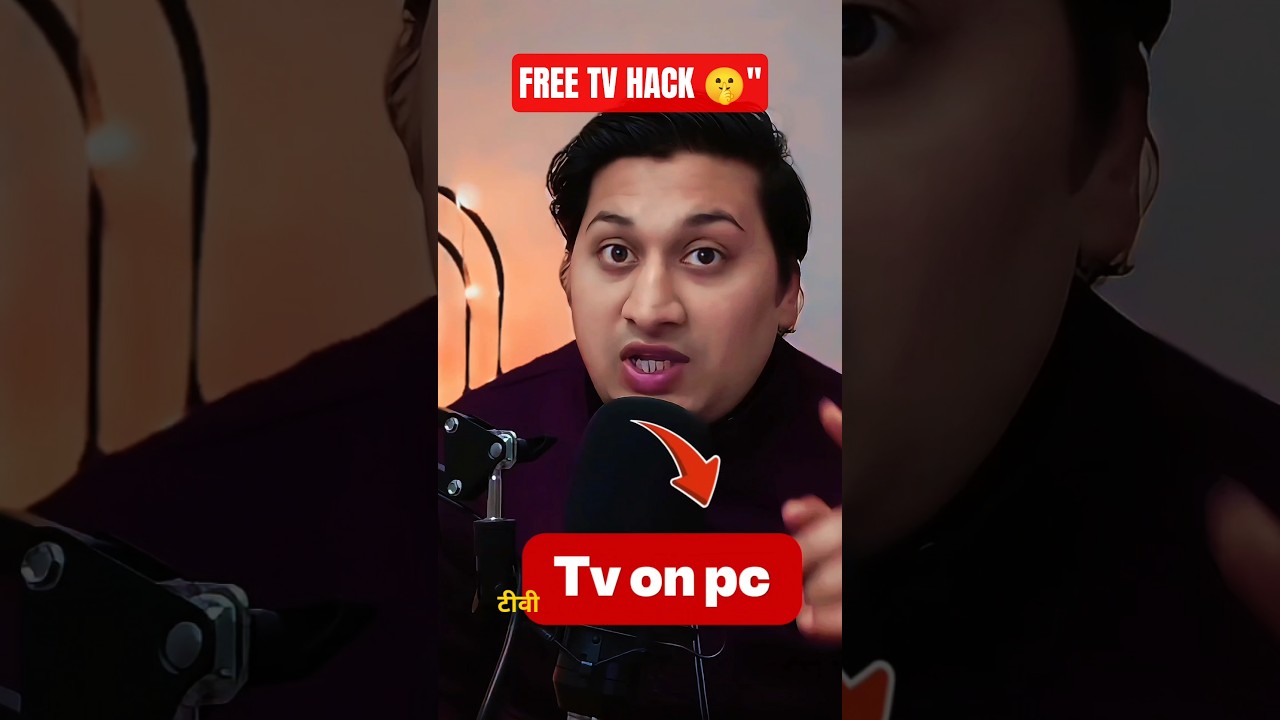 VLC Player Secret Trick 🤫 Watch Live TV on PC for Free!#shorts