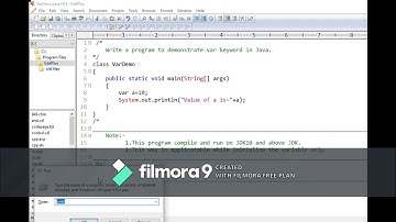 Var Keyword  in Java