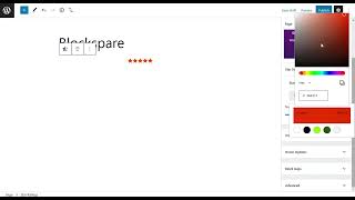 How to insert and design Star Rating Block in WordPress Gutenberg Editor