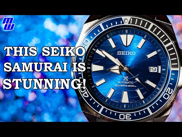 butik Sentimental indrømme Seiko SBDY029 Samurai "Save The Ocean" (Great White Shark) - YouTube