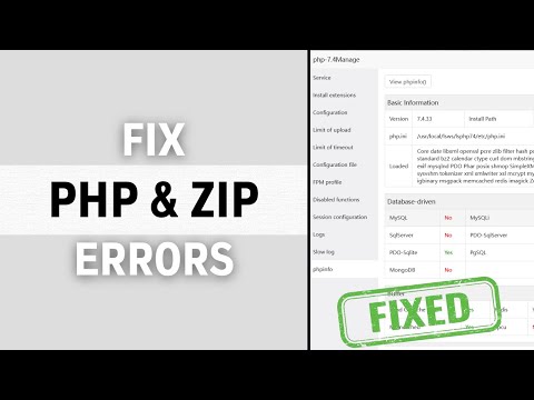 How to Fix PHP Extension ZIP & GD Not Installed or Enabled in XAMPP | Install PHP ZIP & GD Extension