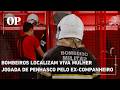 Mulher sequestrada por ex e jogada de penhasco é resgatada em BH; veja vídeo
