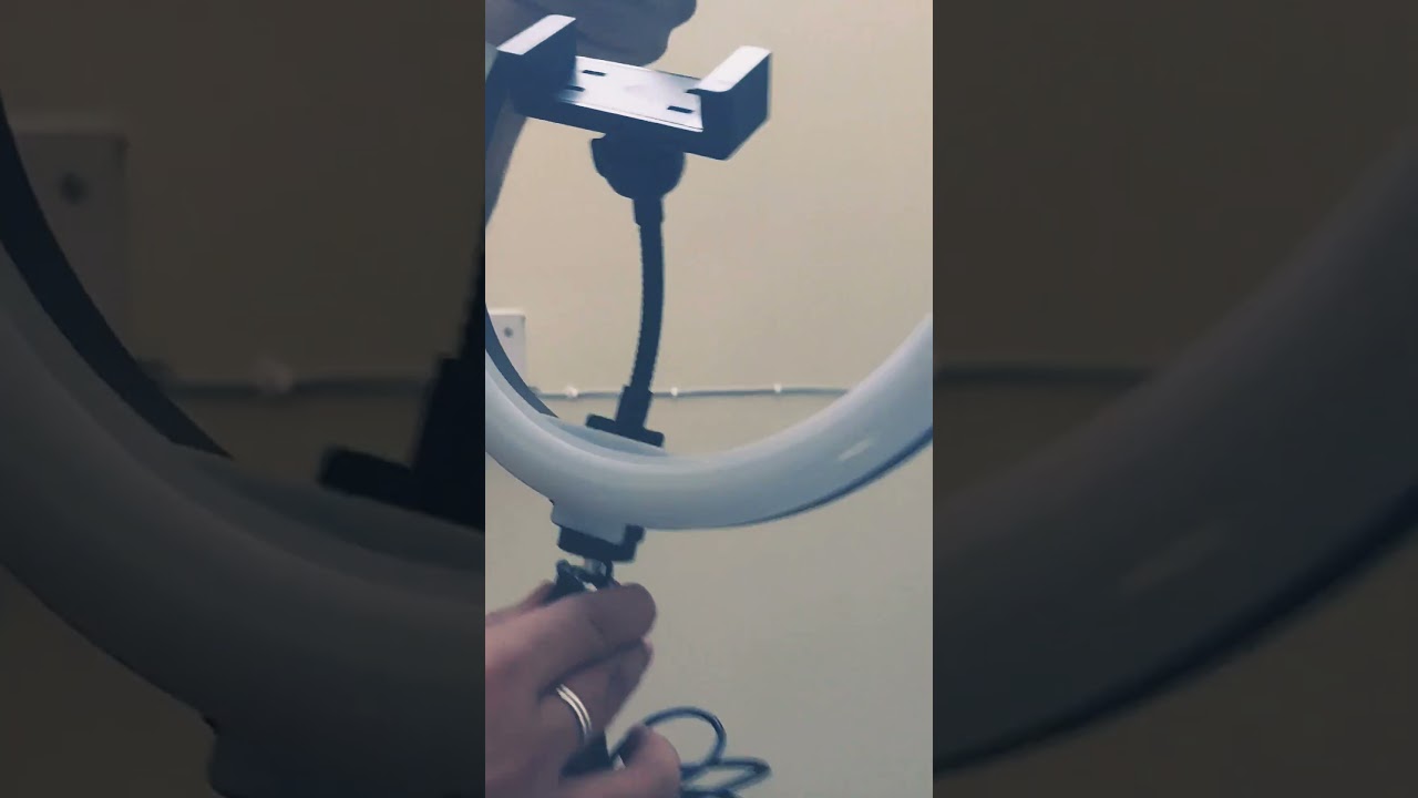 Setting up Ring Fill Light 26CM HX 260  #obsessed #trending #tripod  #newjourney #happiness #love