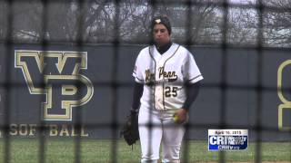 WPU Softball Sweeps Conference Leader Grand View