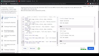 Challenge Karaoke Song Selector Khan Academy