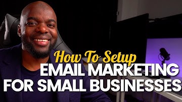 How to setup email marketing for a small business website