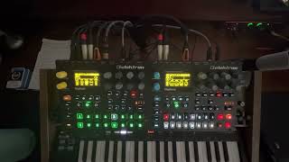 Digitakt and Digitone Jam | 80s inspired