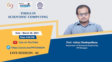 Live Session - 2: Tools in Scientific Computing