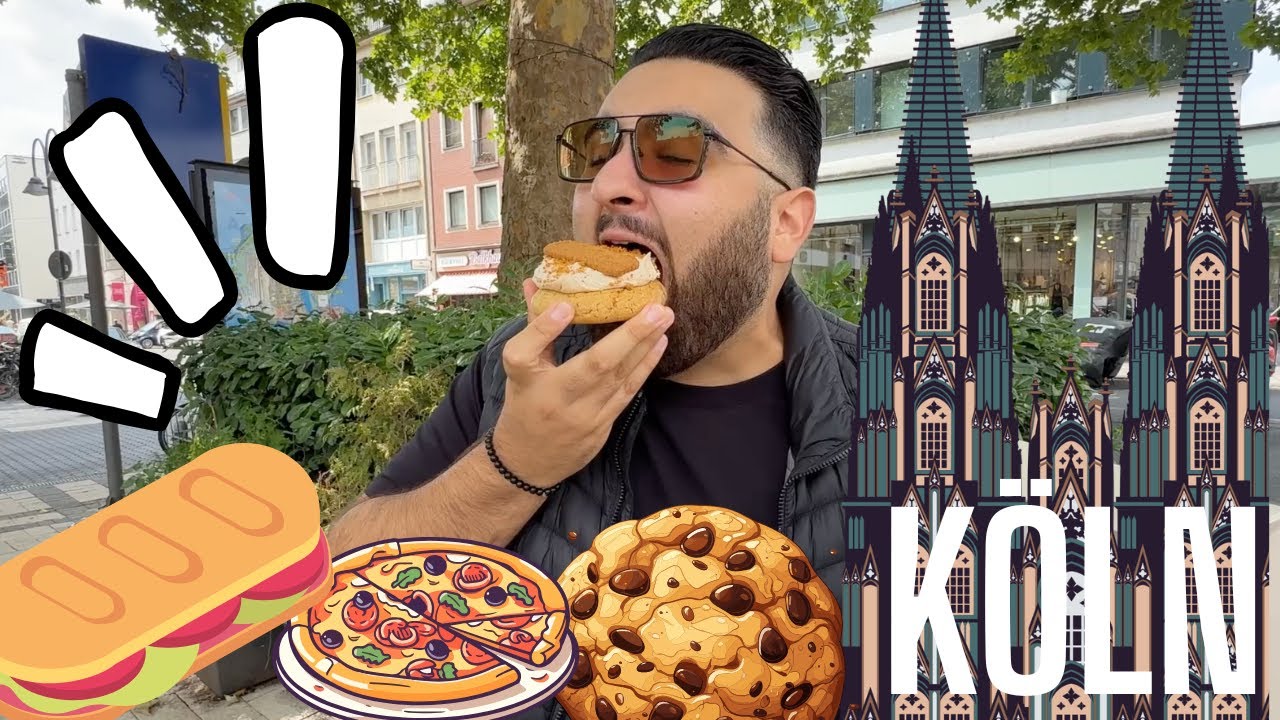 Wildeste FOOD TOUR durch KÖLN - Neue Spots 👀👀👀