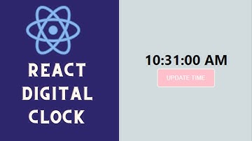 React Simple Digital Clock using React JS