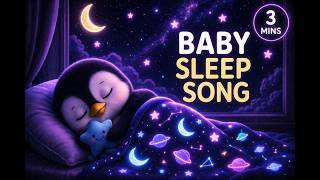 3 Minute Nap Time Song | Baby Sleep Lullaby For Quick Naps & Deep Sleep ✨ #080