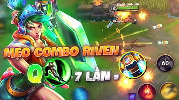 Liên Minh : Tốc Chiến | RIOT BIẾN RIVEN THÀNH QUÁI VẬT | DÙNG 7 LẦN Q TRONG 1 GIÂY QUÁ BÁ