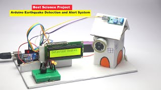 How to Make Earthquake Detector System with Alarm Using Arduino | Arduino Science Project Ideas screenshot 2