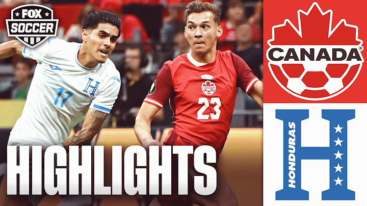 Canada vs. Honduras Concacaf Gold Cup Highlights | FOX Soccer