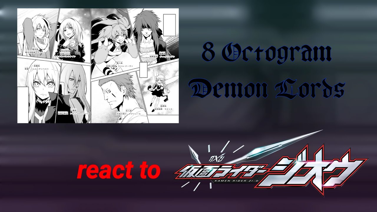 Octogram react to Sougo Tokiwa/Zi-O as new Demon Lord || Part 1 || Tensura/Kamen Rider Reaction