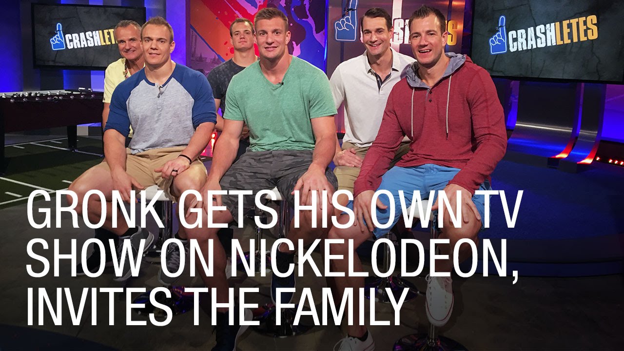 Rob Gronkowski Gets His Own Nickelodeon TV Show, 'Crashletes' YouTube