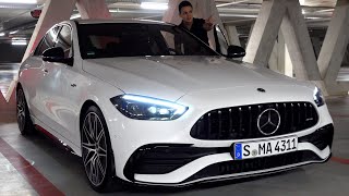 2023 Mercedes AMG C43 | NEW FULL Drive Review Little C63 Sound Exterior Interior