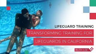 Californian Lifeguards Training with the Ruth Lee Pool Rescue Manikin Resimi