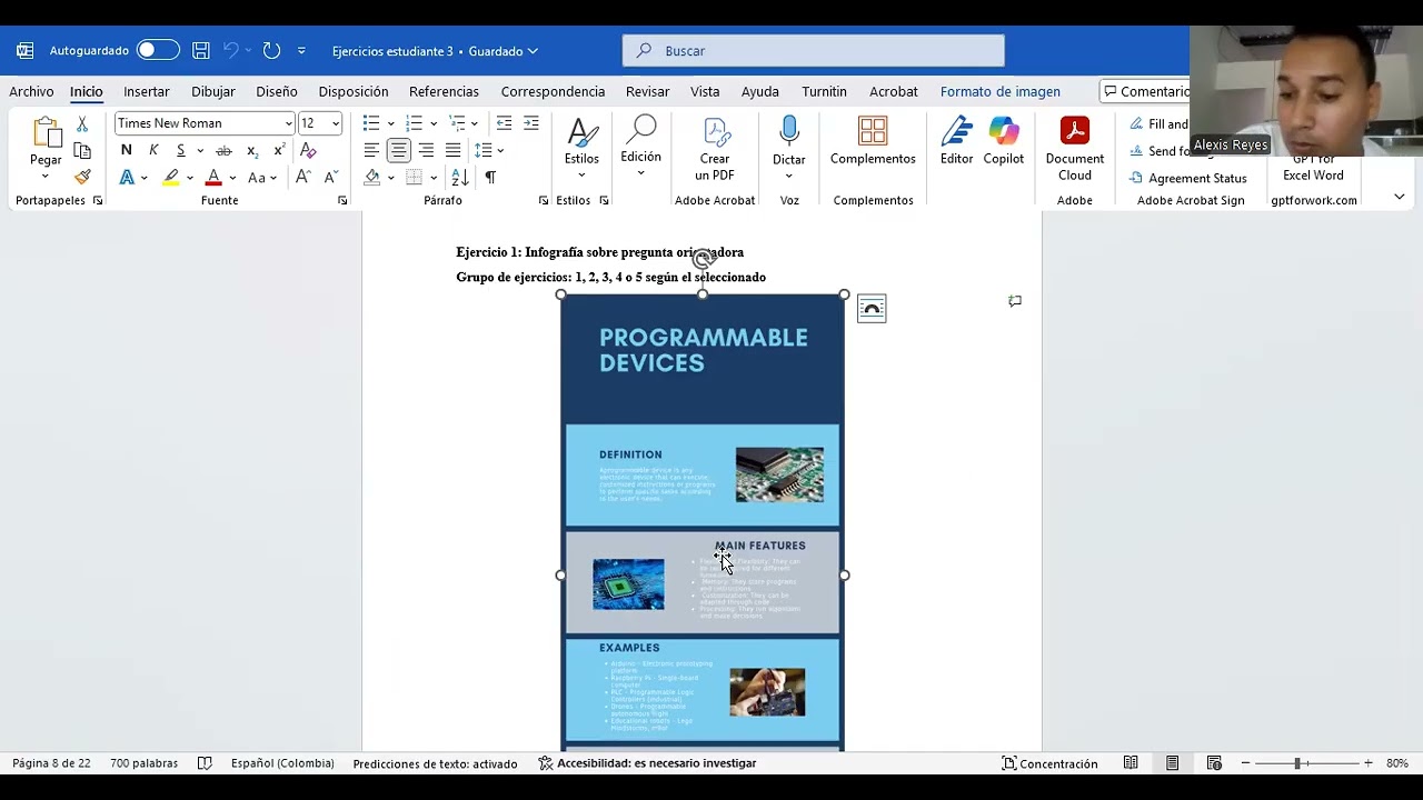 Ejercicio 1 Infografía de dispositivo programables