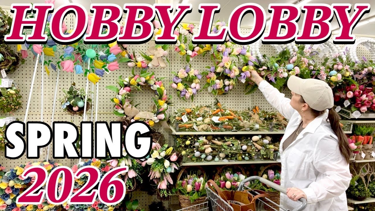 Definitely Worth Buying at Hobby Lobby in 2026 | SPRING Home Decor Finds