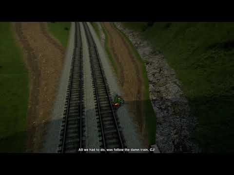 all we had to do was follow the damn train CJ