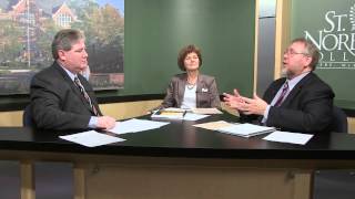 "Conversations from St. Norbert College" featuring Sandy Odorzynski and David Wegge