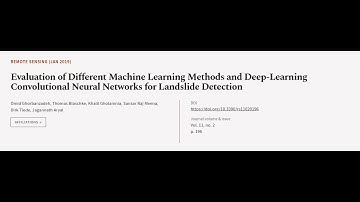 Evaluation of Different Machine Learning Methods and Deep-Learning Convolutional Neur... | RTCL.TV