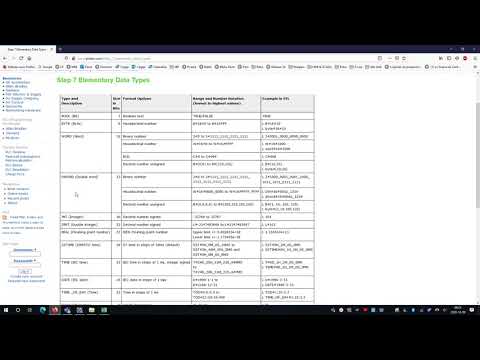 Siemens Structure Datatype AdressageM v2