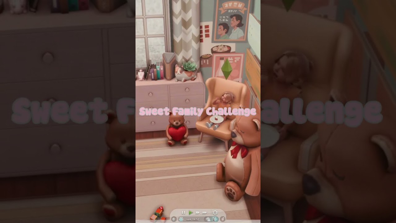 ❥ Un challenge sims pour ta partie ?🧸❤️ 