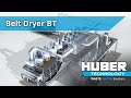 Belt dryer bt by huber technology inc
