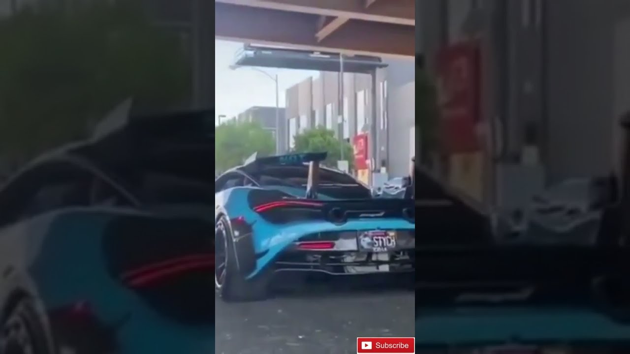 McLaren 720 BRUTAL Sound SUPERCARS Shorts