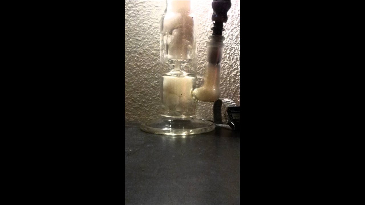 Mini froth to circ perc close up.  NW glass.