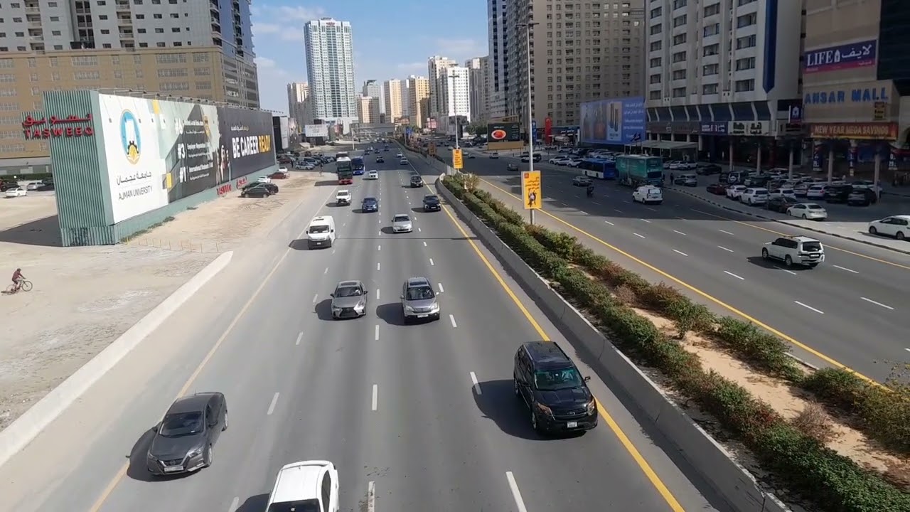 Dubai ten len road view 🇦🇪 