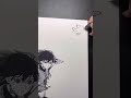 【ブルーロック】一発描きしてみた！#ブルーロック #イラスト #模写 #shorts