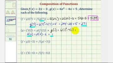 Ex 1 Find Composite Function Values