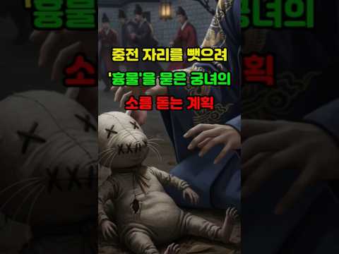 중전 자리를 뺏으려 '흉물'을 묻은 궁녀의 소름 돋는 계획 | 숏실록TMI | 조선왕조실록 | 조선역사 | 왕실비사 | 조선궁궐 | 역사 | 한국사 | 역사숏츠 | 역사다큐 |