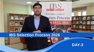 IBS Selection Process 2026