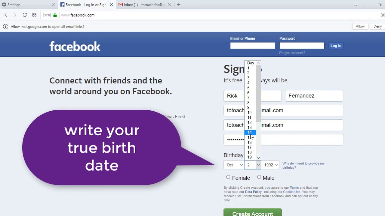 How To Create A New Facebook Account 2018 YouTube How to create a new facebook account 2018 youtube