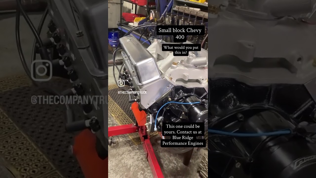 Small block Chevy 400. 