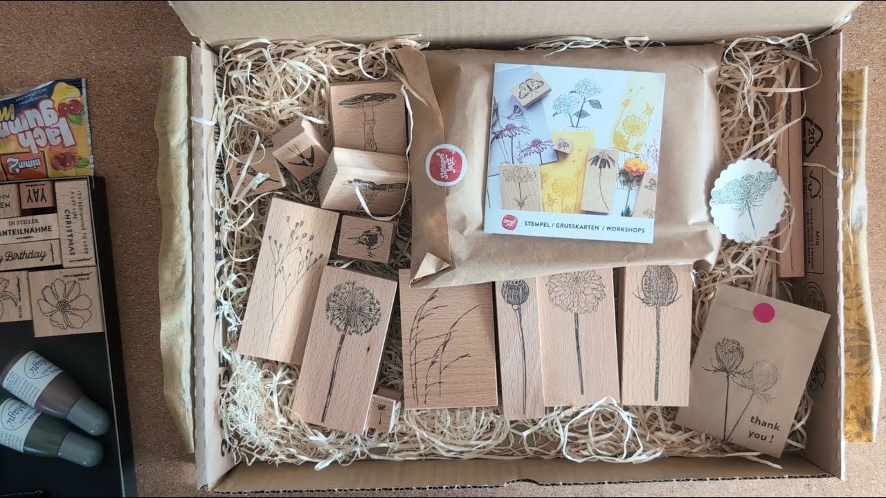 Unboxing | Haul | Catsonappletrees | Stempeljazz | Claushandcrafts | DingDing | Idako | planerbeere