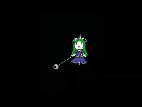 暗闇でステッキを振り続ける魅魔様(゜д゜)