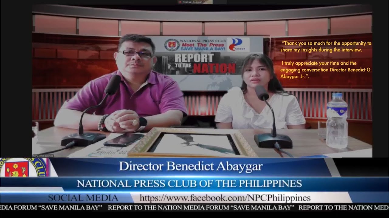 NATIONAL PRESS CLUB OF THE PHILIPPINES -  October 4, 2024 Guest ARGENTINA MORATA Visual Artist