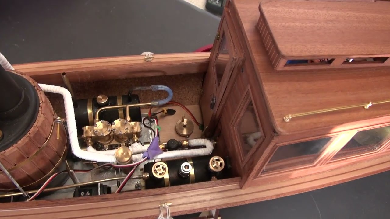 La chaloupe Alexandra (kit Krick) de Pascal - Meaux vapeur 2025 RC