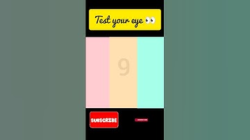Find the number🧐👀 || Test your eye #shorts #eyetest #eye #findthenumber #test #spot #exam #trending