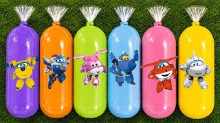 UNBOXING : Super Wings jett, Donnie, dizzy, Jerome, bucky, scoop, todd, swampy, astro, flip, zoey 